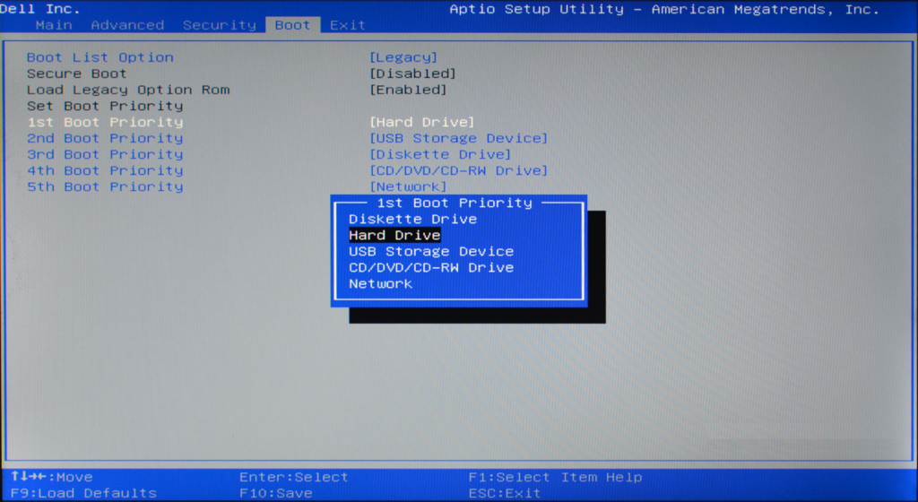 Boot-menu