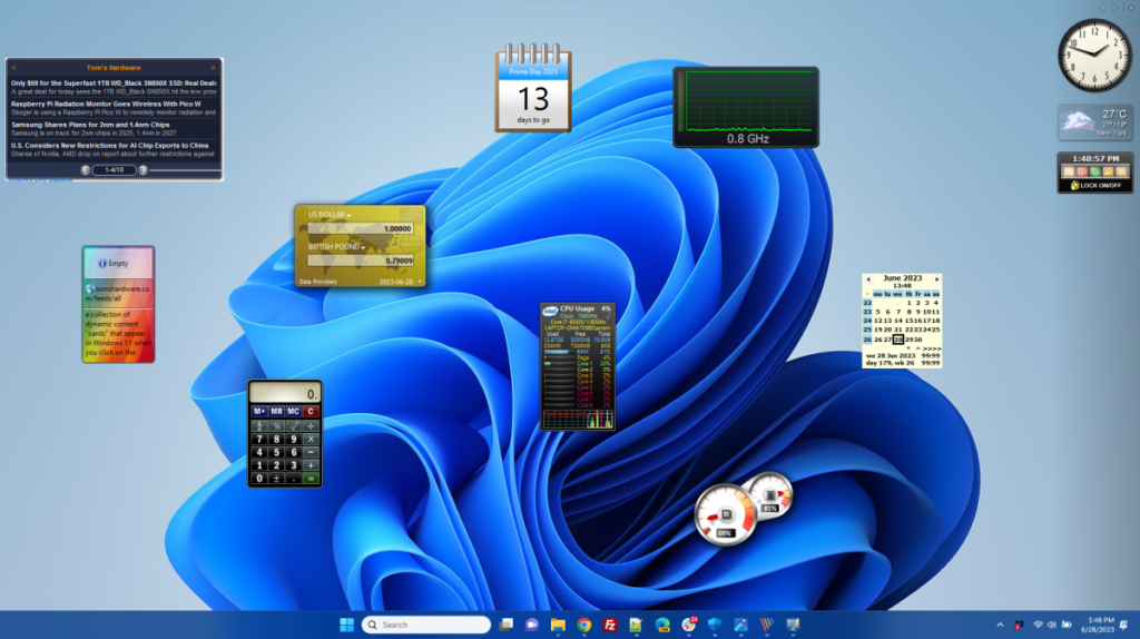 Виджеты-windows-11